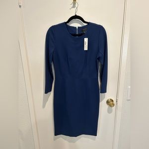 JCREW Navy Blue Dress - Size 6 (NWT)